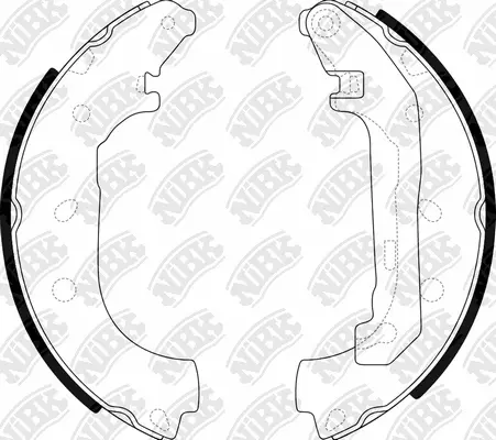 Brake Shoe Set (FN3427)
