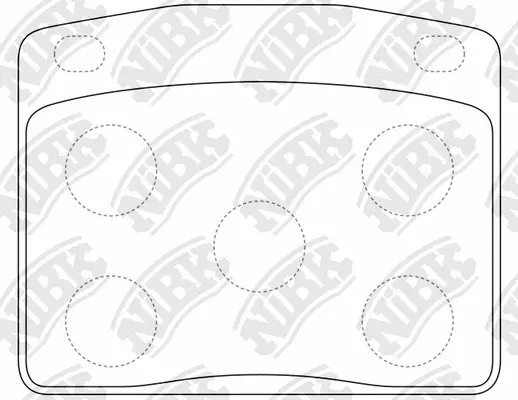 Brake Pad Set, disc brake (PN8020)