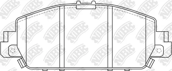 Brake Pad Set, disc brake (PN28005)