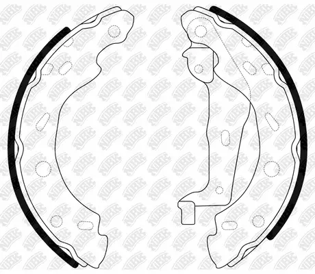 Brake Shoe Set (FN31001)