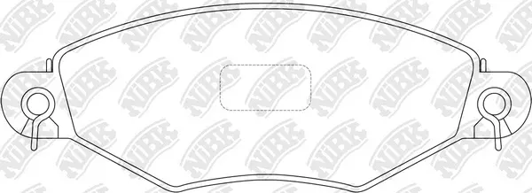 Brake Pad Set, disc brake (PN0178)