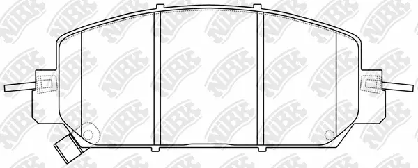 Brake Pad Set, disc brake (PN8818)