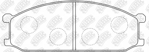 Brake Pad Set, disc brake (PN3064)