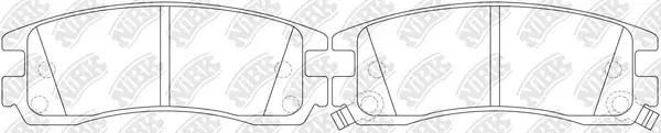 Brake Pad Set, disc brake (PN0175)