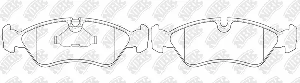 Brake Pad Set, disc brake (PN0031)
