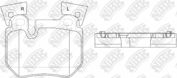 Brake Pad Set, disc brake (PN0569)