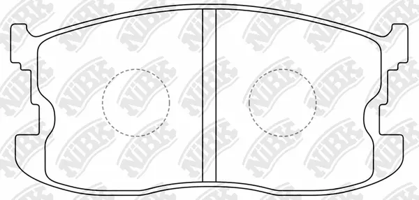 Brake Pad Set, disc brake (PN4140)
