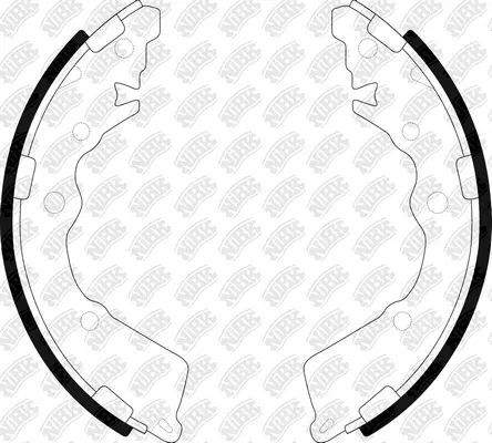 Brake Shoe Set (FN0674)