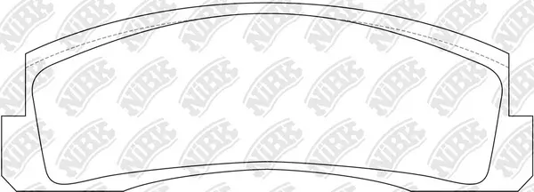 Brake Pad Set, disc brake (PN0230)