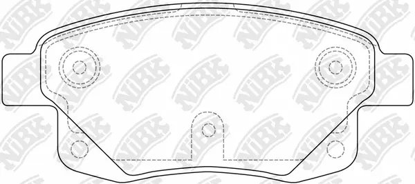 Brake Pad Set, disc brake (PN0431)