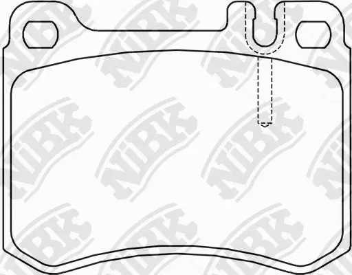 Brake Pad Set, disc brake (PN0039)