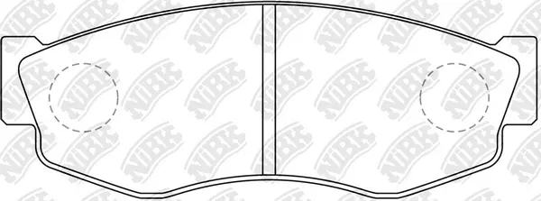 Brake Pad Set, disc brake (PN2306)