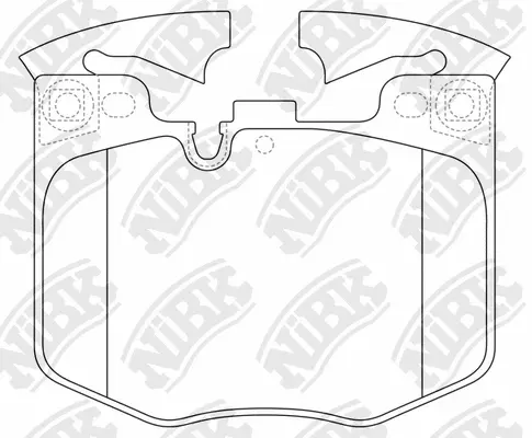 Brake Pad Set, disc brake (PN0681)