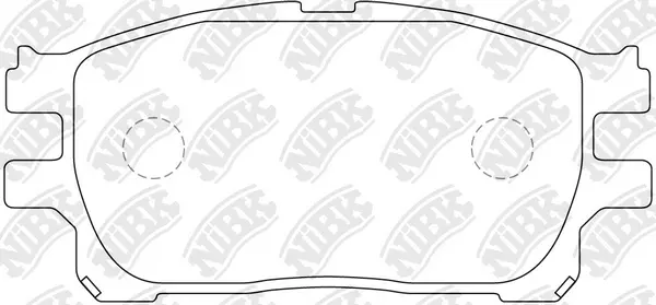 Brake Pad Set, disc brake (PN1784)