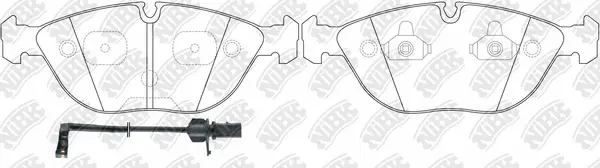 Brake Pad Set, disc brake (PN0102W)