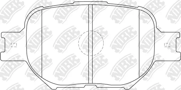 Brake Pad Set, disc brake (PN1430)