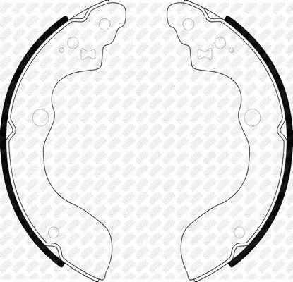 Brake Shoe Set (FN9801)
