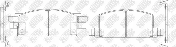 Brake Pad Set, disc brake (PN24001)