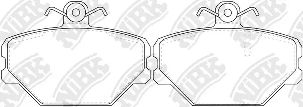 Brake Pad Set, disc brake (PN0251)