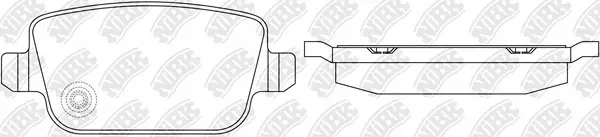 Brake Pad Set, disc brake (PN0461)