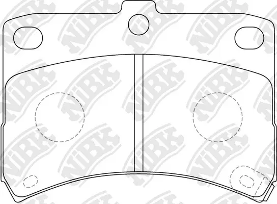 Brake Pad Set, disc brake (PN6429)