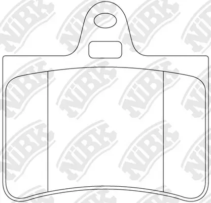 Brake Pad Set, disc brake (PN0193)