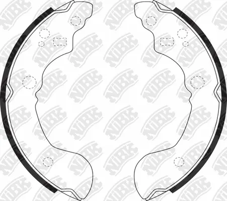 Brake Shoe Set (FN1223)
