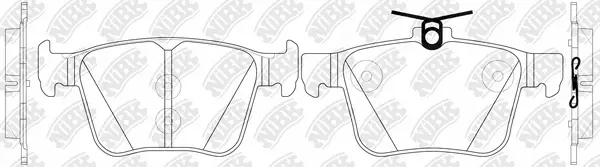 Brake Pad Set, disc brake (PN33003)