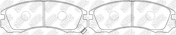 High Performance Brake Pad Set
