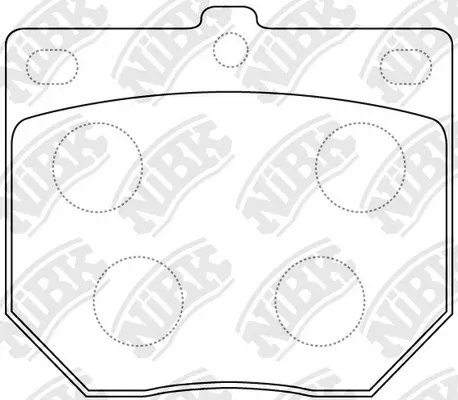 Brake Pad Set, disc brake (PN2034)