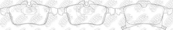 Brake Pad Set, disc brake (PN0355)
