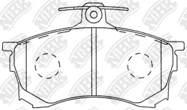 Brake Pad Set, disc brake (PN3102)