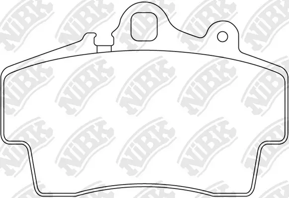 Brake Pad Set, disc brake (PN0129)