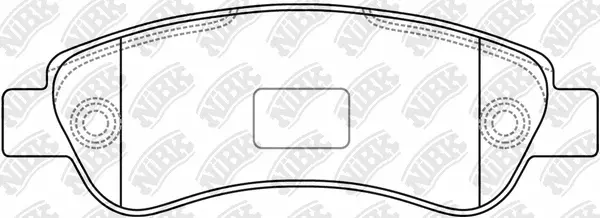 Brake Pad Set, disc brake (PN0475)