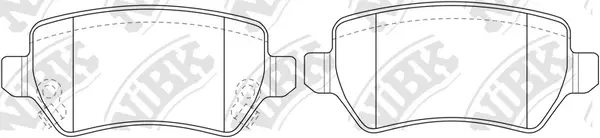 Brake Pad Set, disc brake (PN0329)