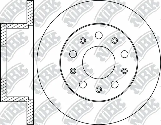 Brake Disc (RN1848)