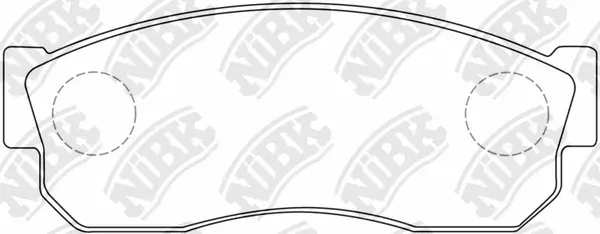 Brake Pad Set, disc brake (PN2080)