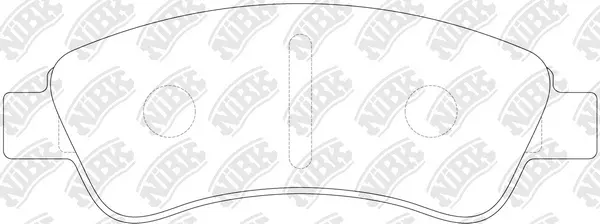 Brake Pad Set, disc brake (PN0182)