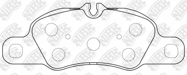 Brake Pad Set, disc brake (PN0752)