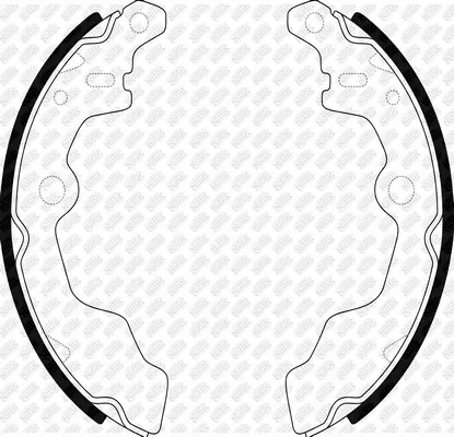 Brake Shoe Set (FN7728)