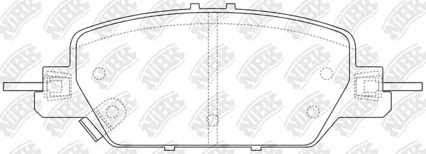 Brake Pad Set, disc brake (PN8817)