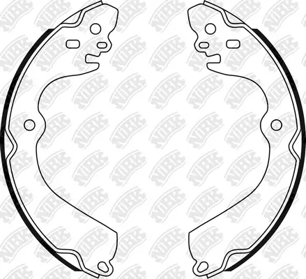 Brake Shoe Set (FN0645)