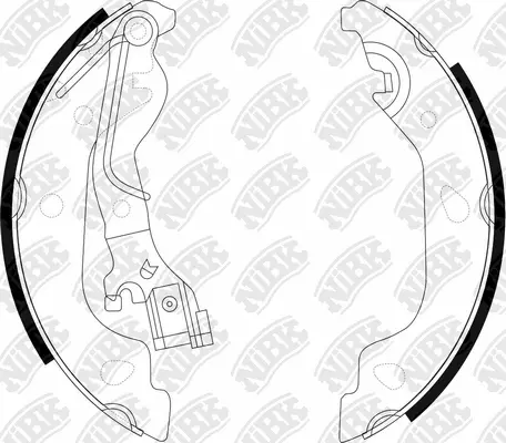 Brake Shoe Set (FN0562)