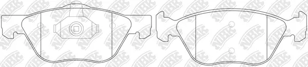 Brake Pad Set, disc brake (PN0130)