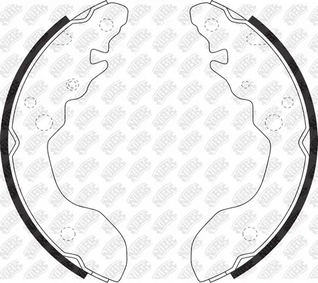 Brake Shoe Set (FN9955)