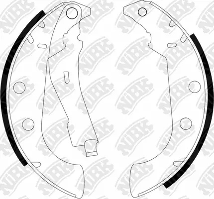 Brake Shoe Set (FN0513)