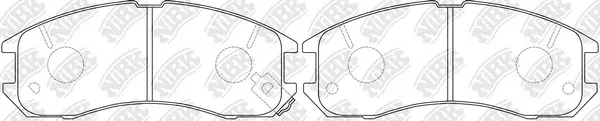 Brake Pad Set, disc brake (PN5194)
