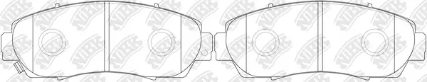 High Performance Brake Pad Set