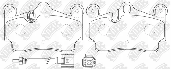 High Performance Brake Pad Set (PN0347WS)
