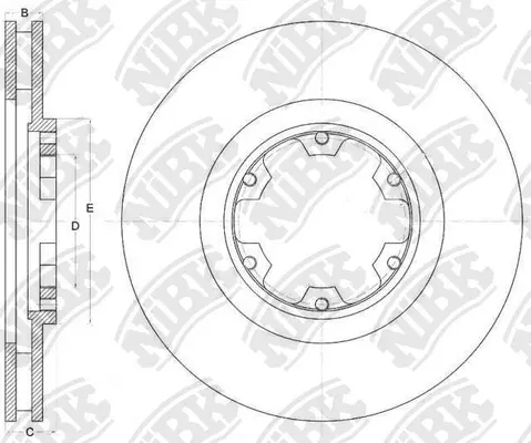 Brake Disc (RN1544)